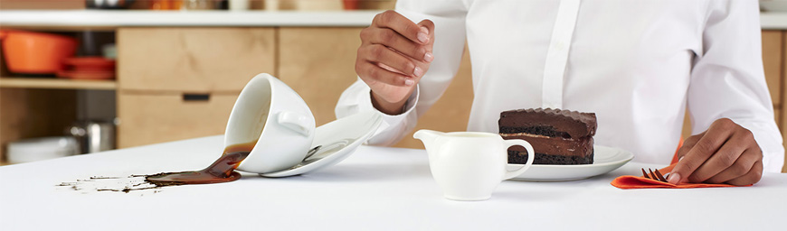 Washing Teflon coated tablecloths