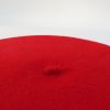 Red French beret top