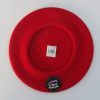 Red French beret wool