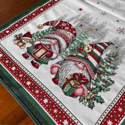 Elves Festive Jacquard Runner