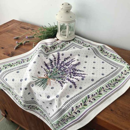 Lauris Ecru French Cotton Tea Towel