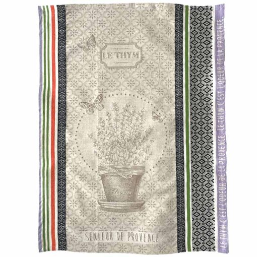 Thym French Cotton Tea Towel