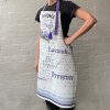 Lavender French Cotton Apron Adjustable Straps