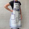 Lavender French Cotton Apron Pocket