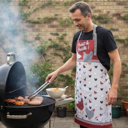 Poulet Poulette Cotton Apron Male BBQ